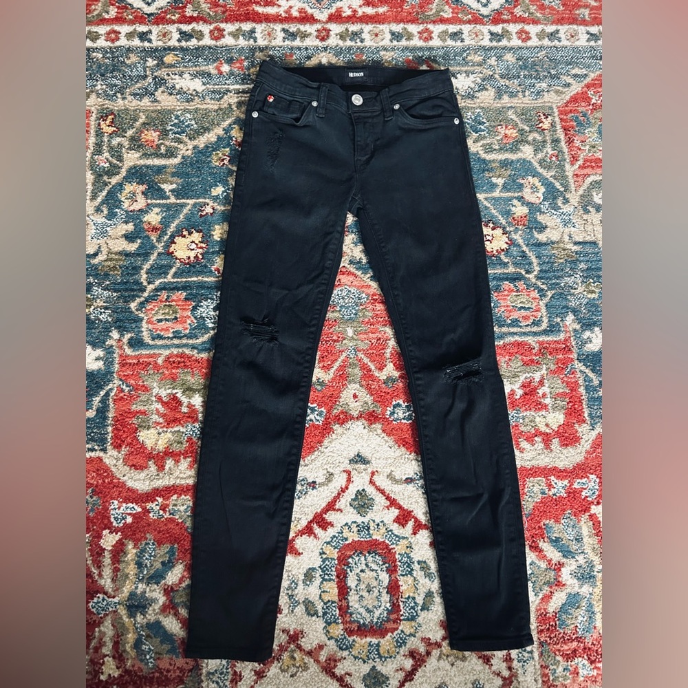 HUDSON Krista Low-Rise Super Skinny Jeans_25